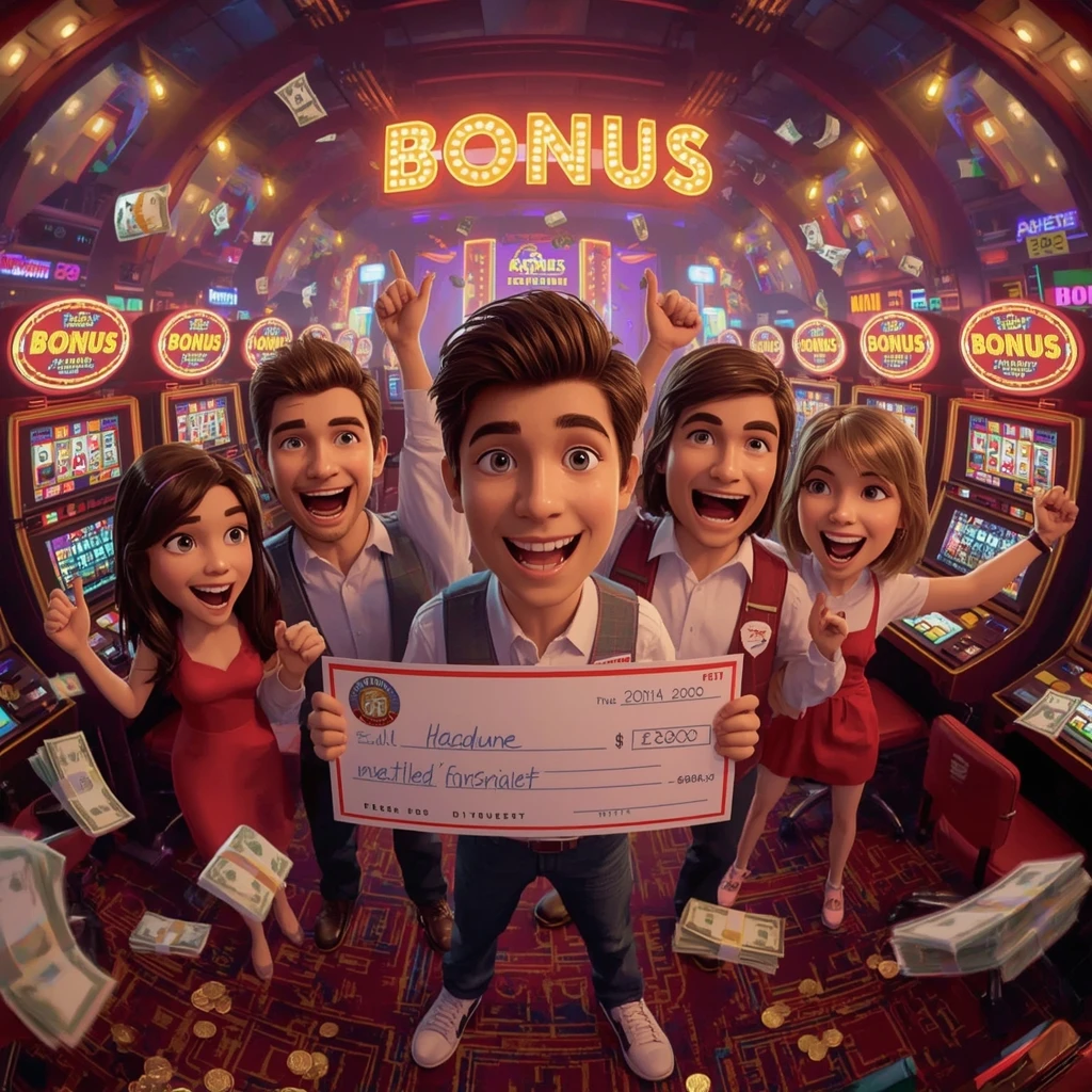 bonus dans les mains de l'homme au casino GRAND FORTUNE CASINO