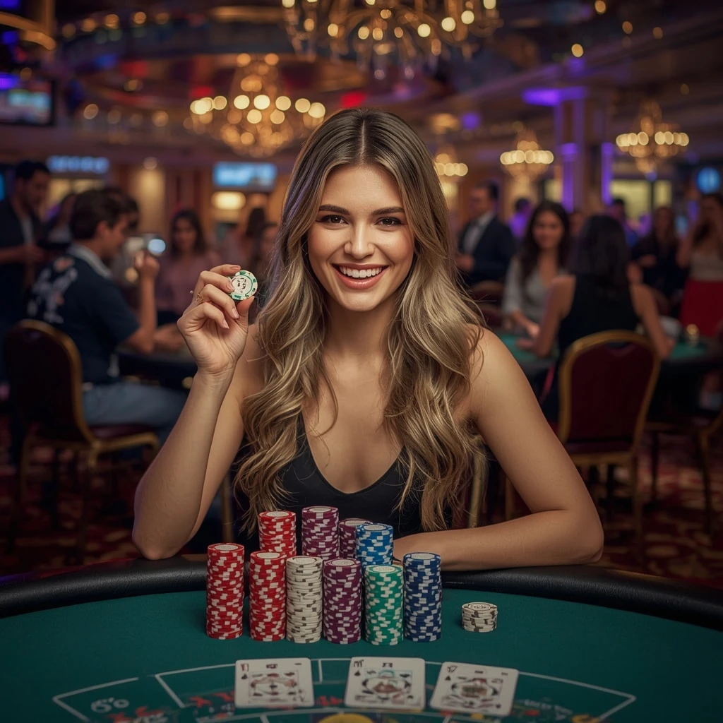 bonus dans les mains de l'homme au Grand Fortune Casino